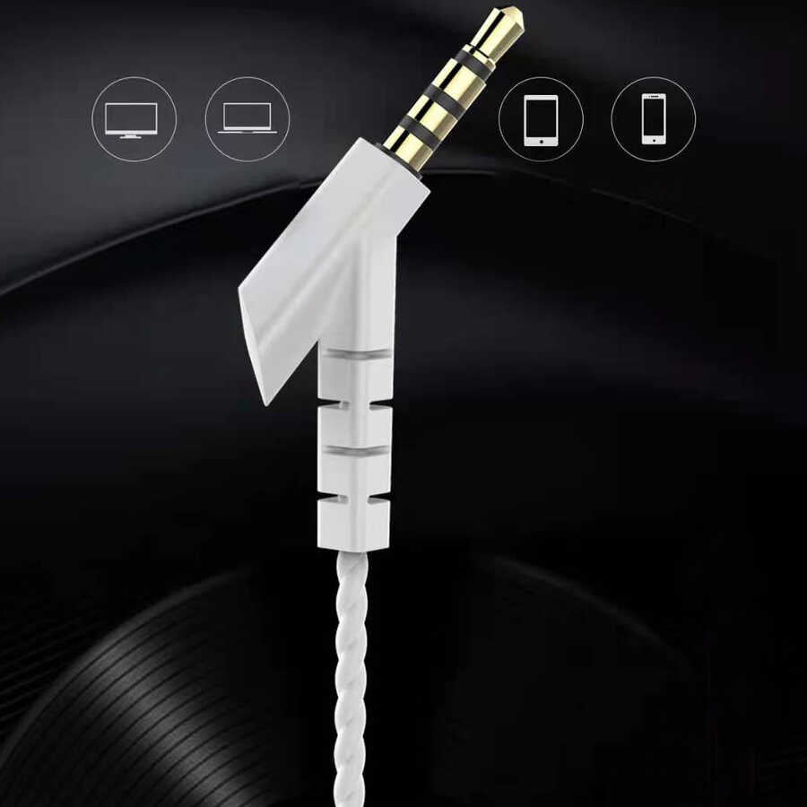 Zolcil S300 3.5mm Headphones White