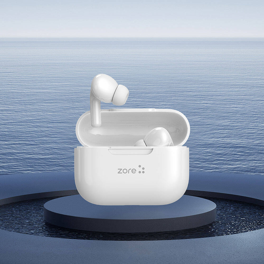 Zore BTK-ZR102 In-Ear Bluetooth v5.4 Headphones White