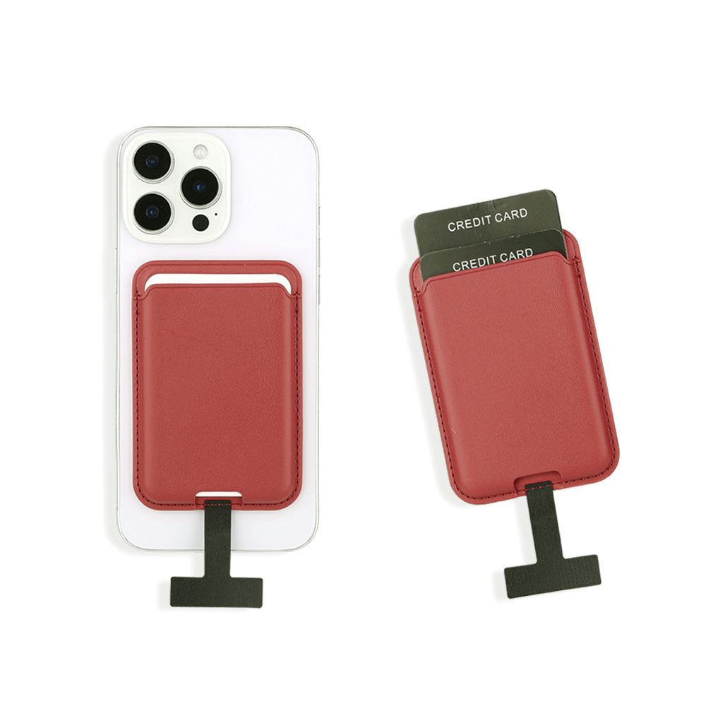 Zore CRD-09 Dahili Şarj Soket Aparatlı Magnetik PU Deri Kartlık Lacivert