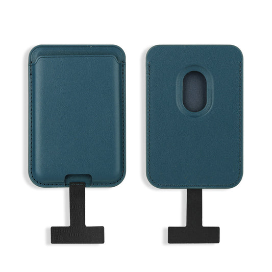 Zore CRD-09 Dahili Şarj Soket Aparatlı Magnetik PU Deri Kartlık Lacivert