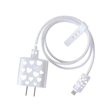 Zore iPhone 20W Şarj Aleti Koruyucu Figürlü Kılıf Pembe