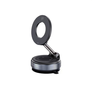 Zore K007 360 Degree Rotating Vacuum Magnetic Phone Holder Black