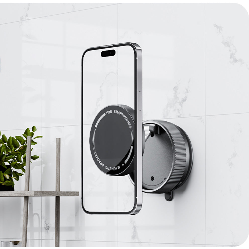 Zore K10A Vacuum Magnetic Phone Holder Black