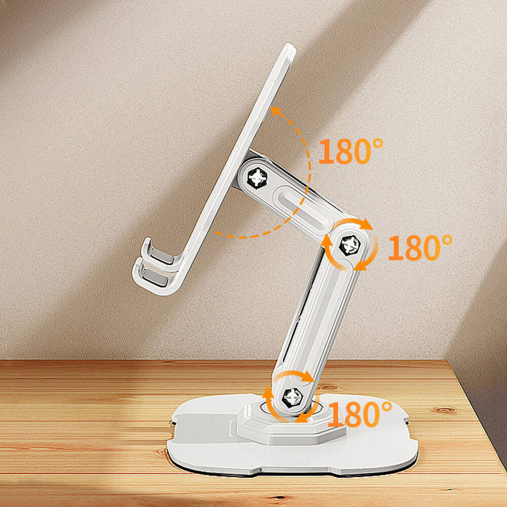 Zore L23 Dönebilen Başlıklı Telefon Ve Tablet Standı Siyah