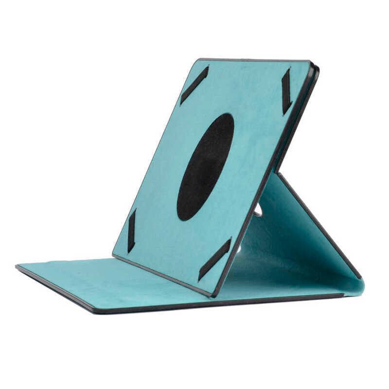 Zore Unik Universal 13 Inch Rotating Stand Case Turquoise