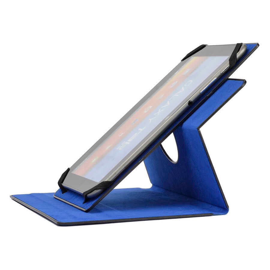 Zore Unik Universal 12 İnç Dönebilen Standlı Kılıf Lacivert