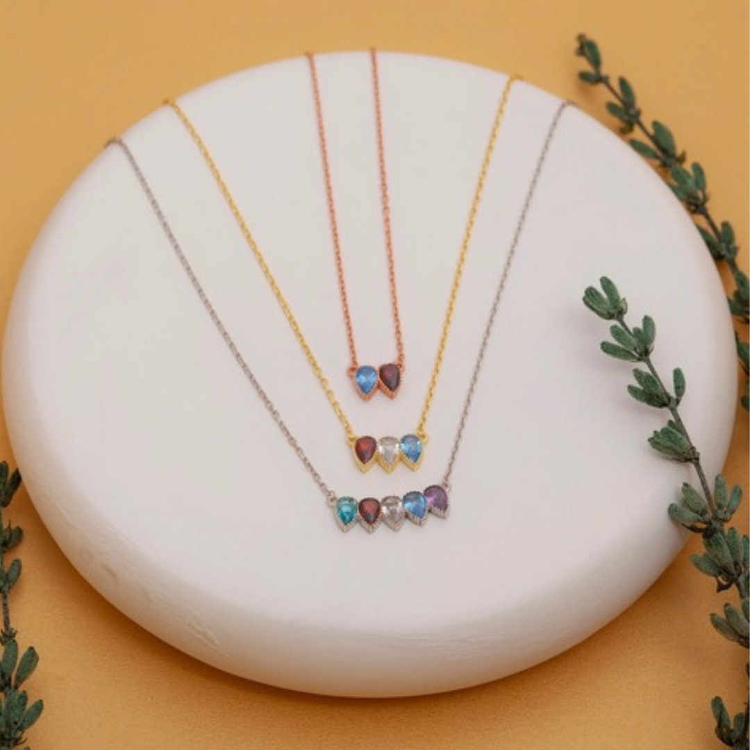 DROP BIRTHSTONE KOLYE