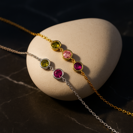 4MM BIRTHSTONE BİLEKLİK