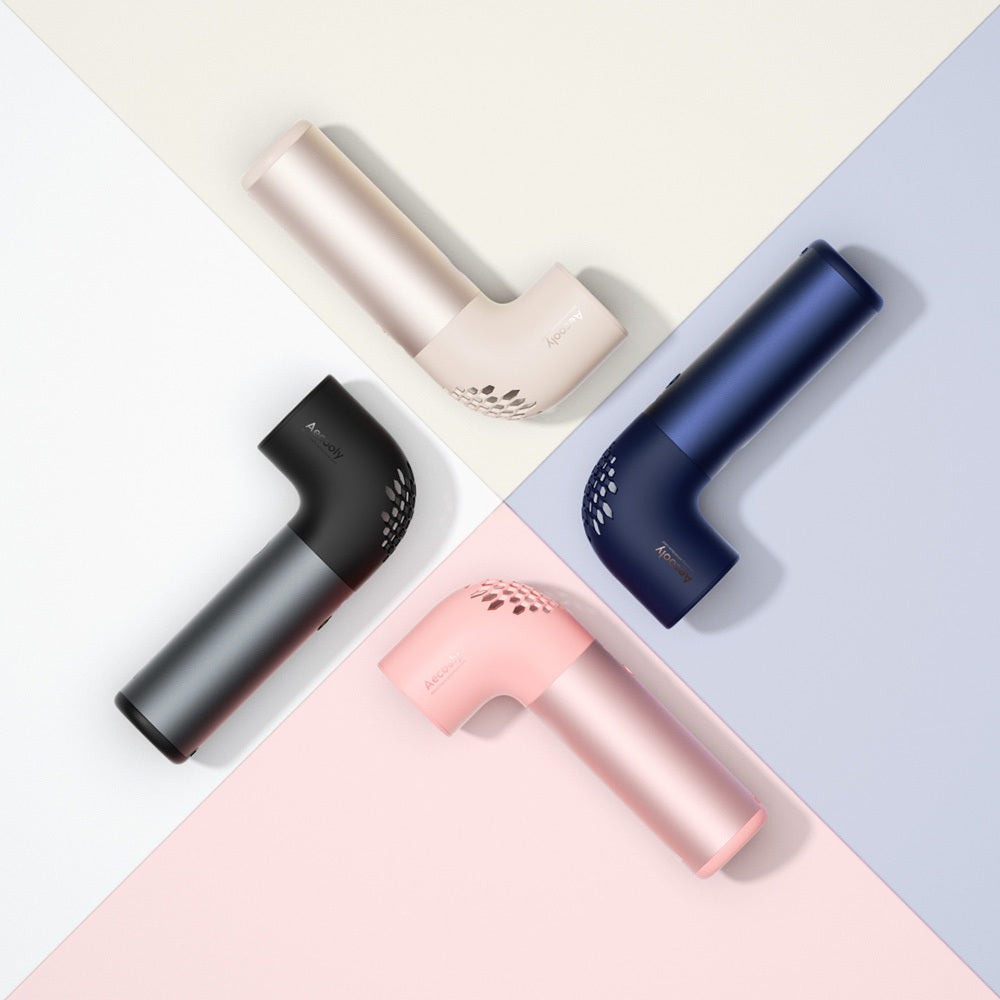 Aecooly PH01 Aero Pro Series Portable Cooling Hand Fan with Digital LED Display Black 