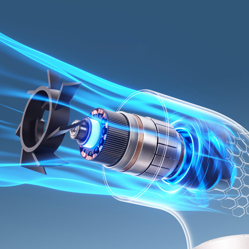 Aecooly PH01 Aero Pro Series Portable Cooling Hand Fan with Digital LED Display Black 