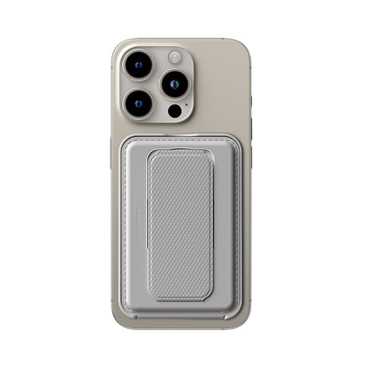Amazingthing Glamour Link Fonksiyonel Çok Yönlü Grip Standlı Magnetik Kartlık Gri