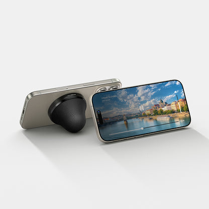 Amazingthing MagPlay Pocket Wireless Şarj Destekli Mini Bluetooth Speaker Hoparlör v5.4 Siyah