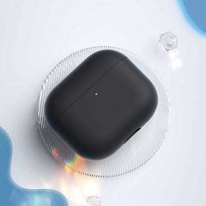 Apple Airpods 3 Kılıf Benks Liquid Silikon PC Kapak Pembe