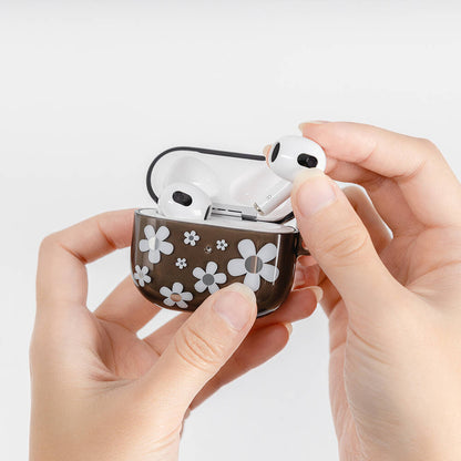 Apple Airpods 3. Nesil Kılıf Çift IMD Baskılı Lisanslı Switcheasy Artist Kapak Beyaz