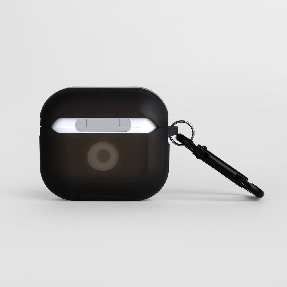 Apple Airpods 3rd Generation Case SkinArma Transparent Matte Design Kinzoku Case Black