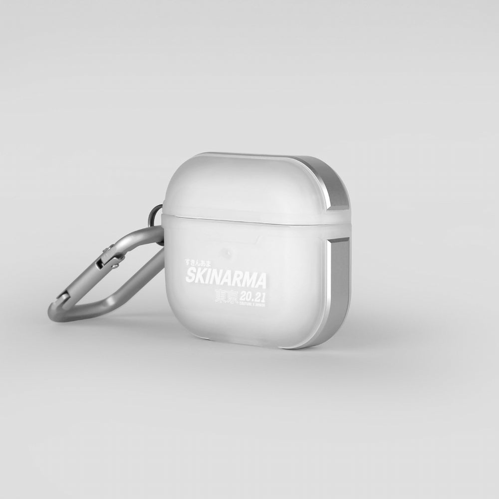 Apple Airpods 3rd Generation Case SkinArma Transparent Matte Design Kinzoku Case Black