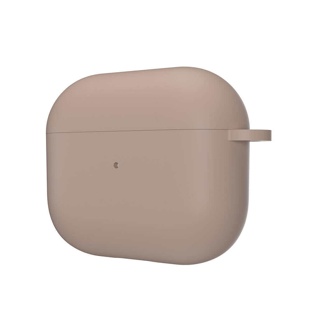 Apple Airpods 3. Nesil Kılıf Yumuşak Dokunuşlu Likit Silikon Tasarımlı Lisanslı Switcheasy Skin Kapak Yeşil