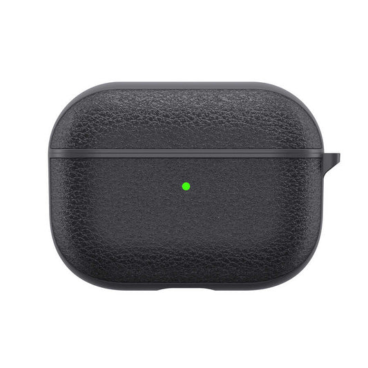 Apple Airpods 3rd Generation Case Wiwu Calfskin Case Black 