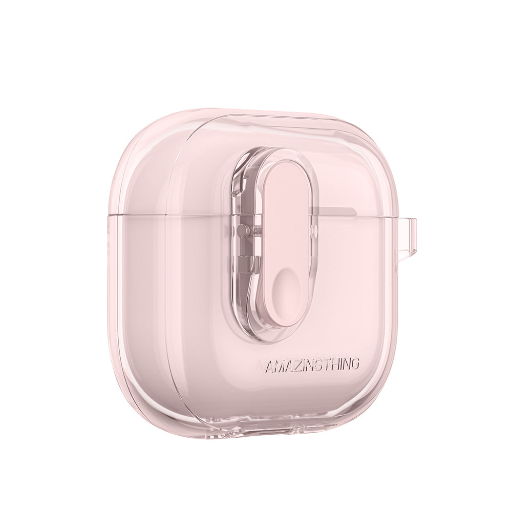 Apple Airpods 4 Amazingthing Magnetik Kilit Tasarımlı Minimal Serisi Kılıf Mavi
