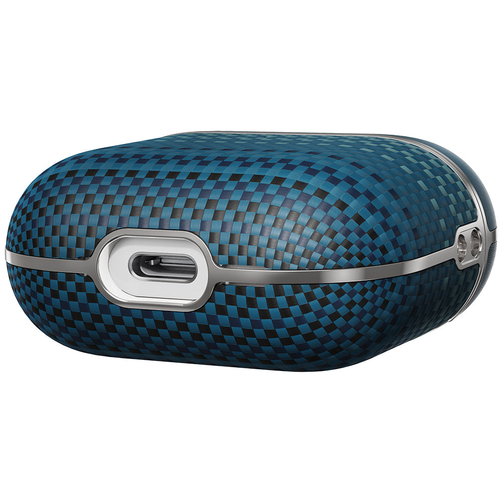 Apple Airpods 4 Case Aramid Fiber Pitaka Tactile Woven Sunset-Moonrise Series Cover Brown 
