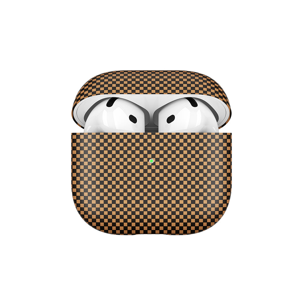 Apple Airpods 4 Zore Airbag 43 600D Karbon Fiber Kulaklık Kılıfı Siyah