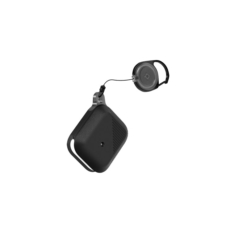 Apple Airpods Kılıf Askı Aparatlı Raptic Radius Serisi Kılıf Siyah