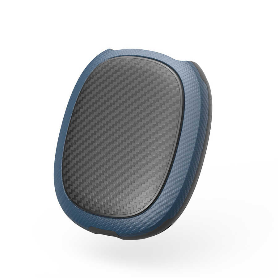 Apple Airpods Max Wiwu Armor Carbon Protective Case Blue