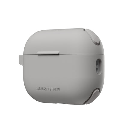Apple Airpods Pro 2 Amazingthing Airbag Köşe Tasarımlı Omni Serisi Silikon Kapak Siyah