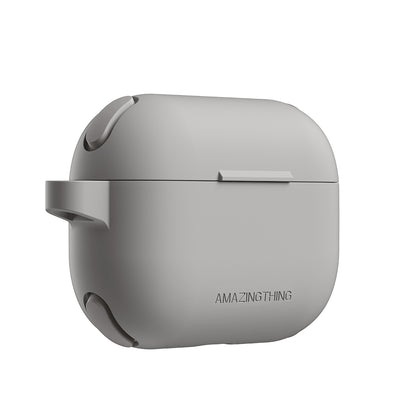 Apple Airpods Pro 2 Amazingthing Airbag Köşe Tasarımlı Omni Serisi Silikon Kapak Gri
