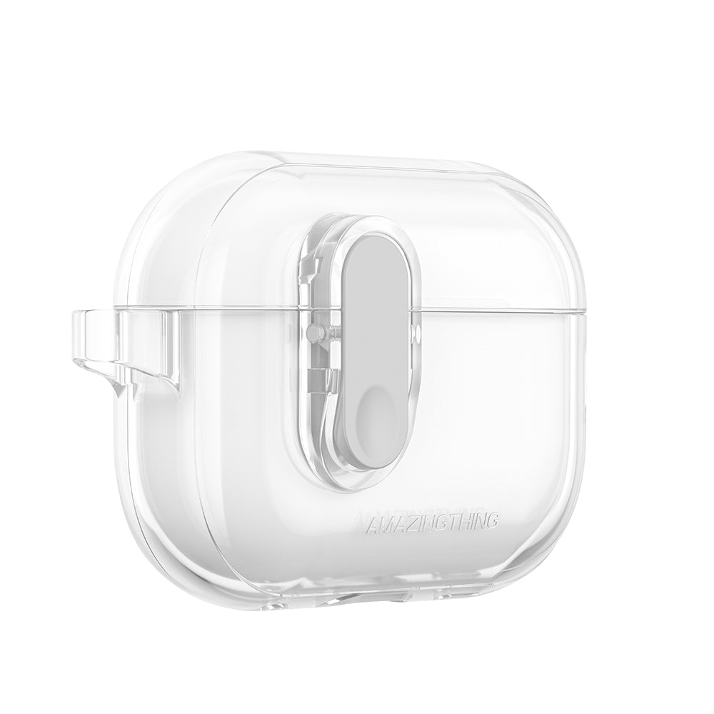 Apple Airpods Pro 2 Amazingthing Magnetik Kilit Tasarımlı Minimal Serisi Kılıf Pembe