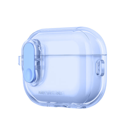 Apple Airpods Pro 2 Amazingthing Magnetik Kilit Tasarımlı Minimal Serisi Kılıf Mavi