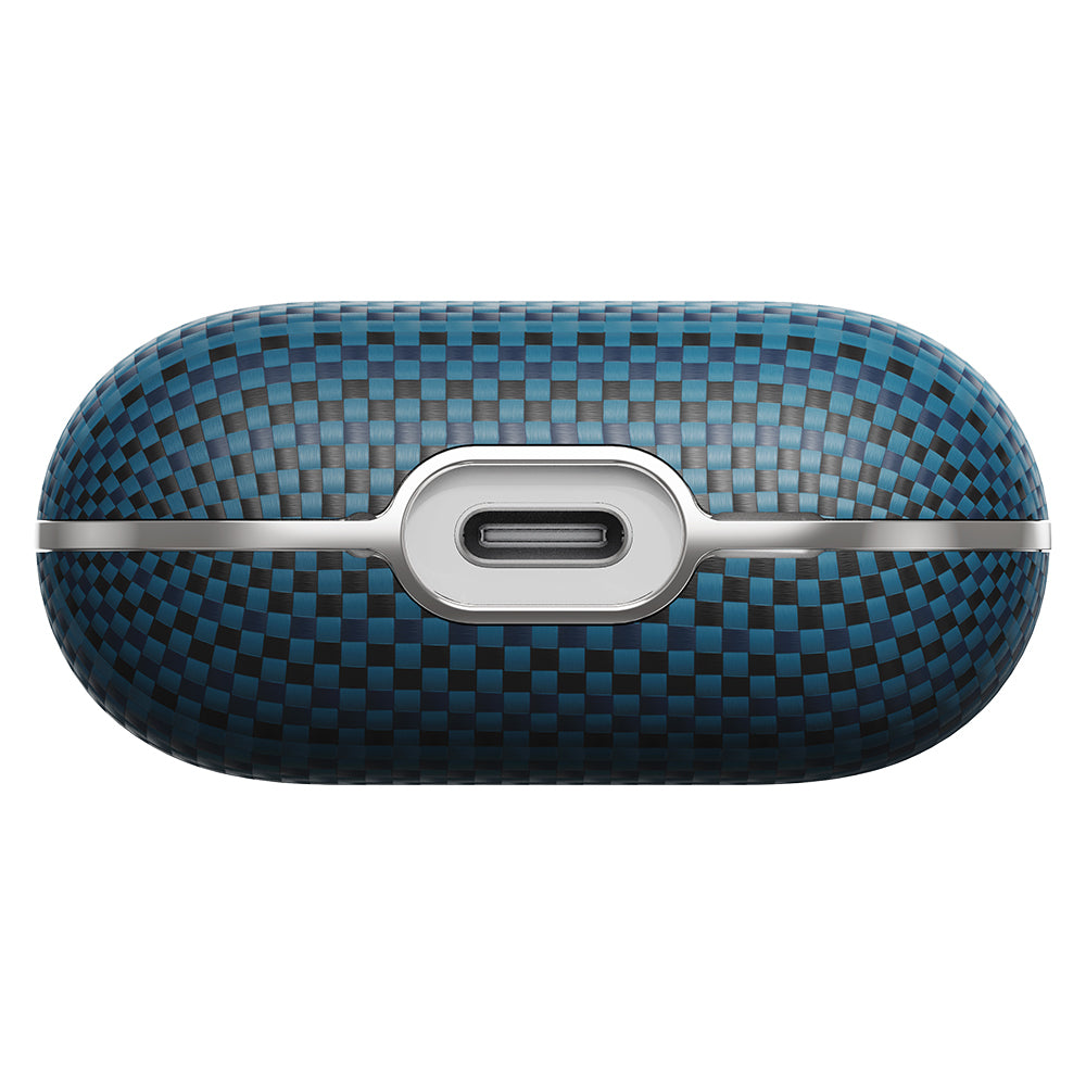 Apple Airpods Pro 2 Case Aramid Fiber Pitaka Tactile Woven Sunset-Moonrise Series Cover Brown 