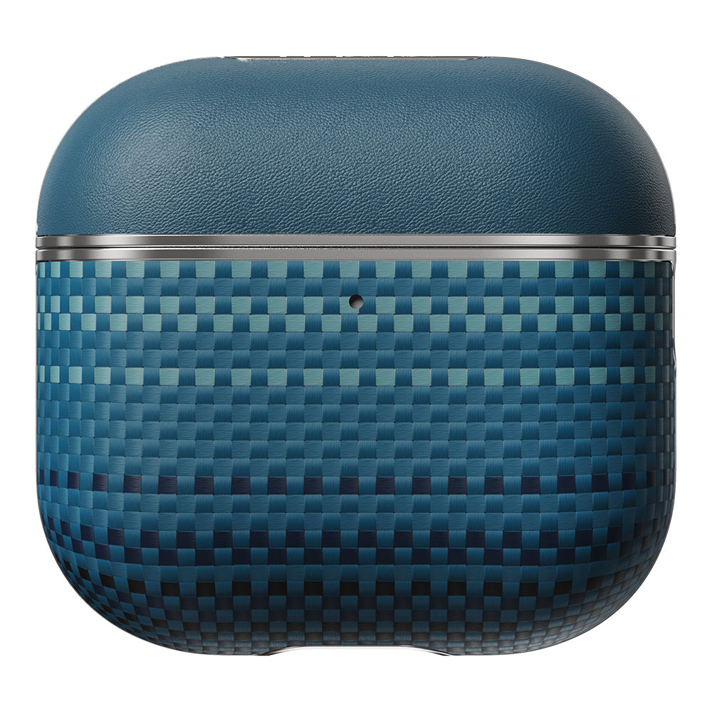 Apple Airpods Pro 2 Case Aramid Fiber Pitaka Tactile Woven Sunset-Moonrise Series Cover Brown 