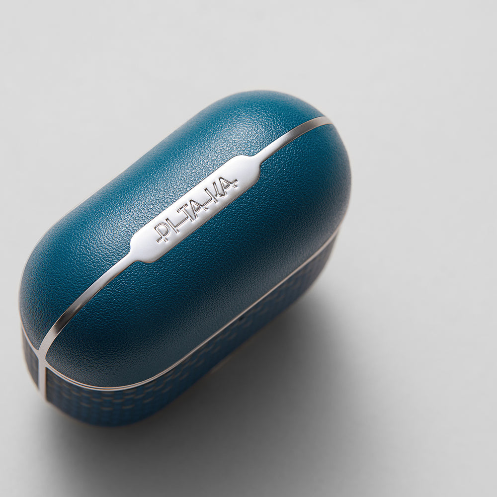 Apple Airpods Pro 2 Case Aramid Fiber Pitaka Tactile Woven Sunset-Moonrise Series Cover Blue 