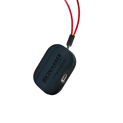 Apple Airpods Pro 2 Kılıf SkinArma PU Deri Tasarım Spunk Kılıf Krem