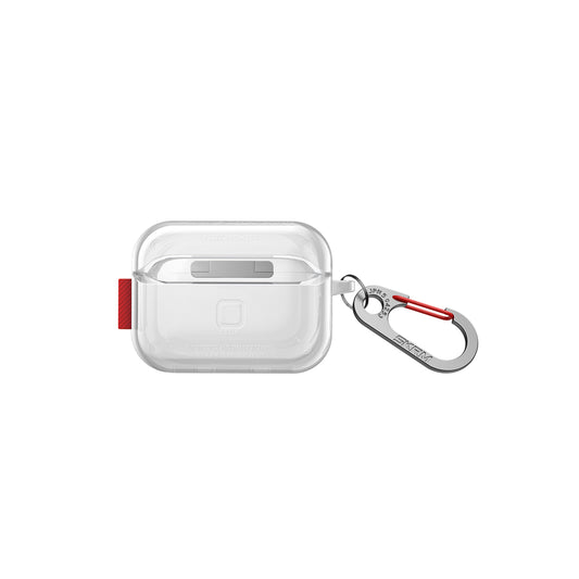 Apple Airpods Pro 2 Kılıf SkinArma Şeffaf Renkli Airbagli Tasarım Saido Kılıf Renksiz
