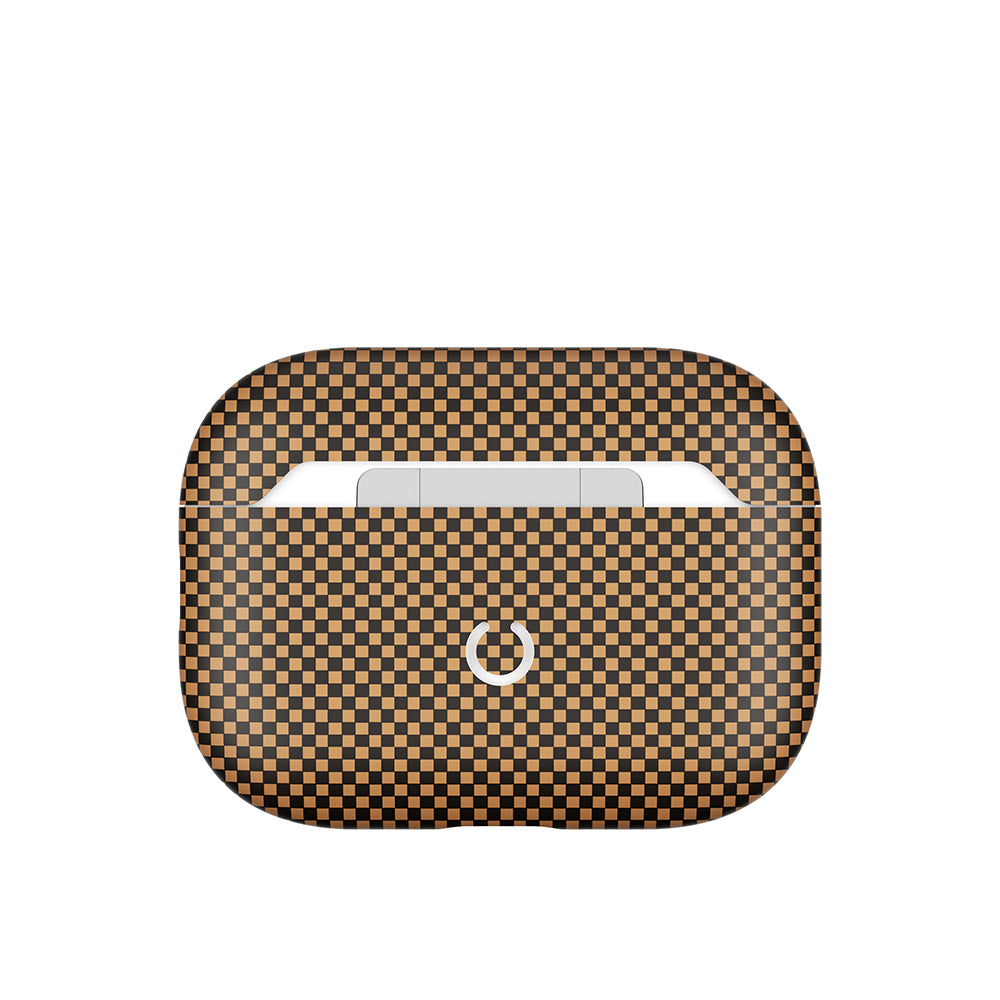 Apple Airpods Pro 2 Zore Airbag 43 600D Karbon Fiber Kulaklık Kılıfı Siyah