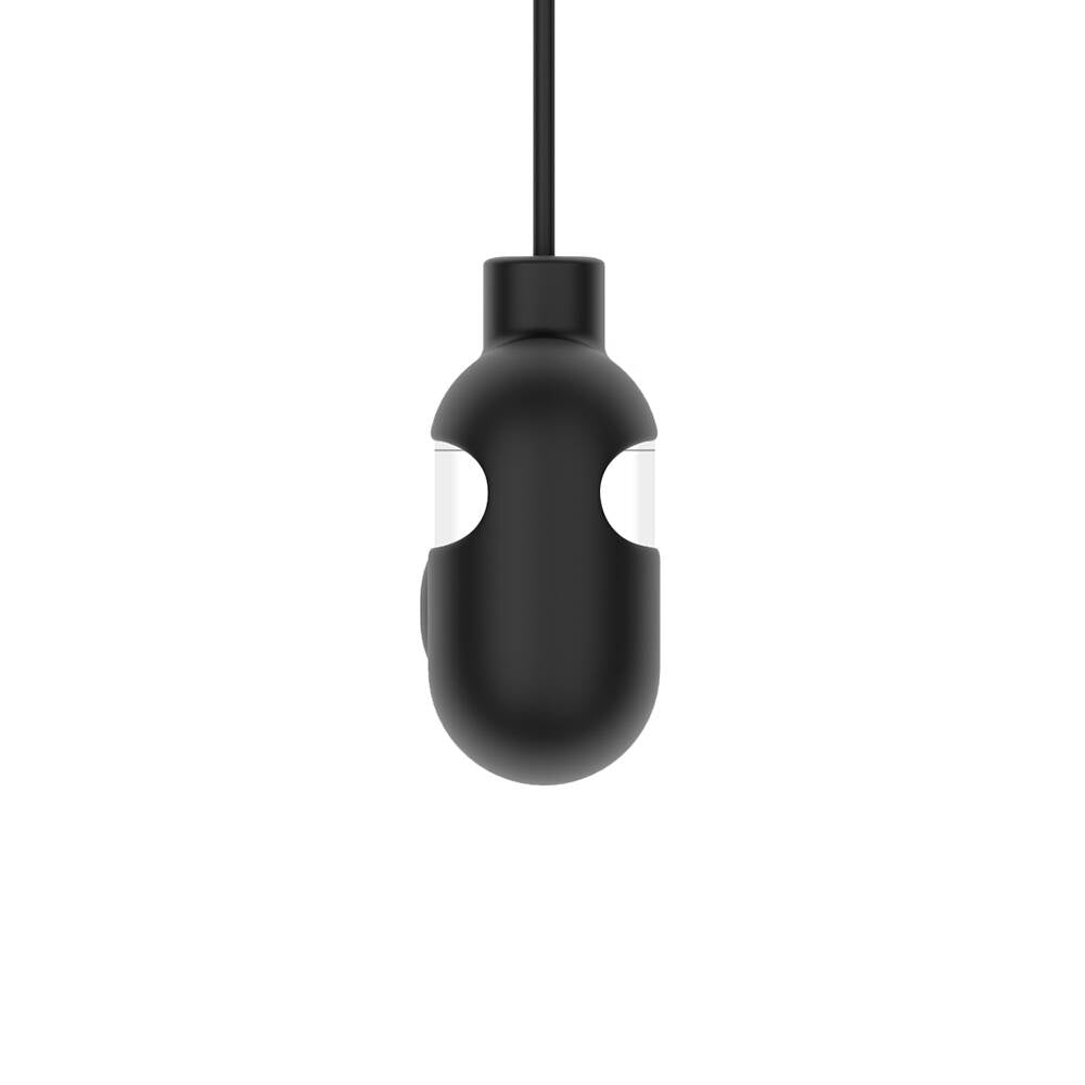 Apple Airpods Pro Kılıf Boyun Askılı Jelly Bean Tasarımlı Lisanslı Switcheasy ColorBuddy Kapak Siyah