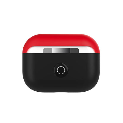Apple Airpods Pro Kılıf Boyun Askılı Parlayan Düğmeli Lisanslı Switcheasy Colors Silikon Kapak Siyah