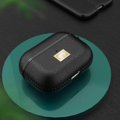 Apple Airpods Pro Kılıf Deri Görünümlü Askı Aparatlı Wlons Kılıf Kırmızı