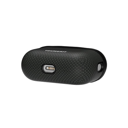 Apple Airpods Pro Kılıf M-safe Şarj Özellikli Aramid Fiber Youngkit 1500D Kevlar Extreme Wing Serisi Kapak Gold