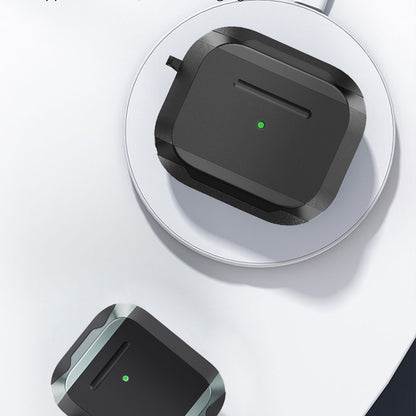 Apple Airpods Pro Kılıf Wiwu JD-102 Defender Anti Shock Koruyucu Kılıf Siyah