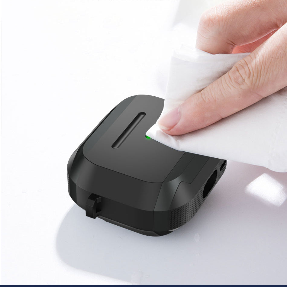 Apple Airpods Pro Kılıf Wiwu JD-102 Defender Anti Shock Koruyucu Kılıf Siyah
