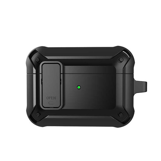 Apple Airpods Pro Kılıf Wiwu Mecha Kılıf Siyah