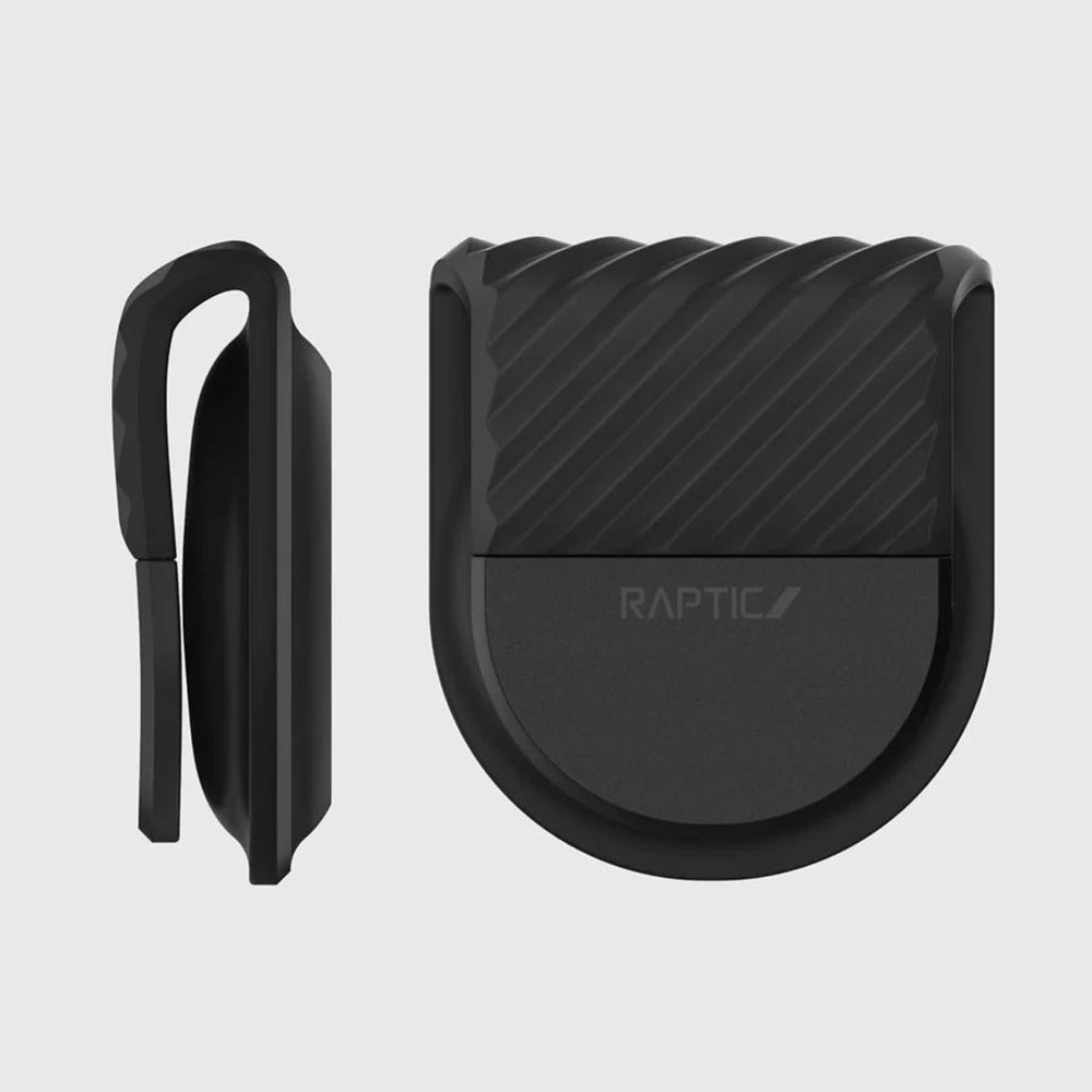 Apple Airtag Raptic Anchor Series Clip-On Airtag Case Black