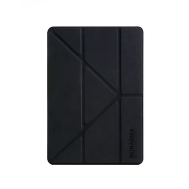 Apple iPad 10.2 2021 (9.Nesil) Kılıf SkinArma Sticker Tasarımlı Arkası Şeffaf Standlı Mageru Kılıf