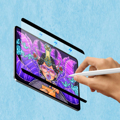 Apple iPad 10.2 (8.Nesil) Wiwu Removable Mıknatıslı Ekran Koruyucu Siyah