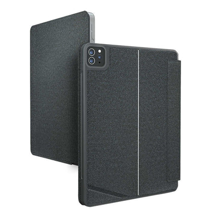 Apple iPad 10. Nesil 2022 10.9 Wiwu Mag Touch Klavyeli Standlı Kılıf Siyah