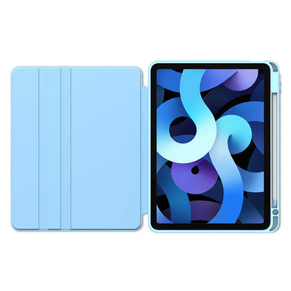 Apple iPad 11.Nesil 2025 Kılıf Zore Nayn Dönebilen Standlı Kılıf Koyu Yeşil