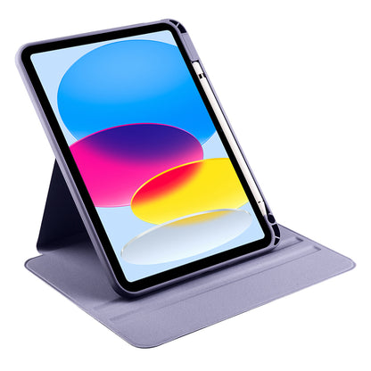 Apple iPad 11.Nesil 2025 Kılıf Zore Termik Kalem Bölmeli Dönebilen Standlı Kılıf Koyu Yeşil